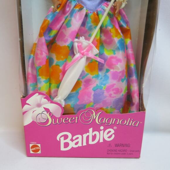 Vtg Sweet Magnolia BARBIE 15654 Brunette New In Box Special Edition Walmart 1996 - Picture 9 of 10
